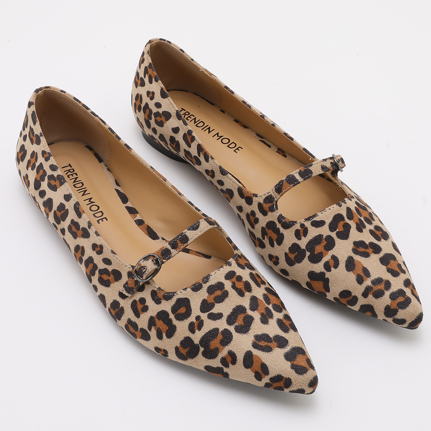 TMA05001_LEOPARD_SAND_4 Pointy Ballerina TMA05001 Leopard Sand - Image 1