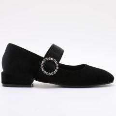 Square Shoes TMA06001 Velvet Black