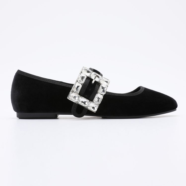 Round Flat TMA07001 Velvet Black